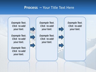 A Person Riding Skis Down A Snow Covered Slope PowerPoint Template