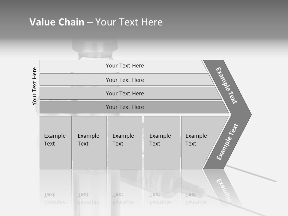 A Syll With A Needle In It On Top Of A Table PowerPoint Template