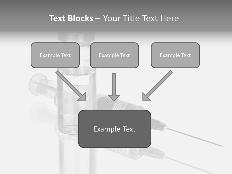 A Syll With A Needle In It On Top Of A Table PowerPoint Template