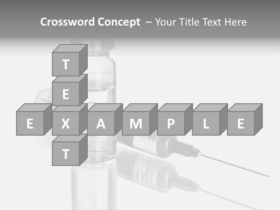 A Syll With A Needle In It On Top Of A Table PowerPoint Template