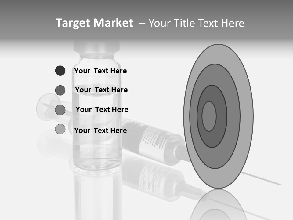 A Syll With A Needle In It On Top Of A Table PowerPoint Template