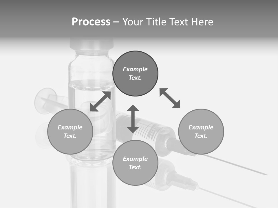A Syll With A Needle In It On Top Of A Table PowerPoint Template