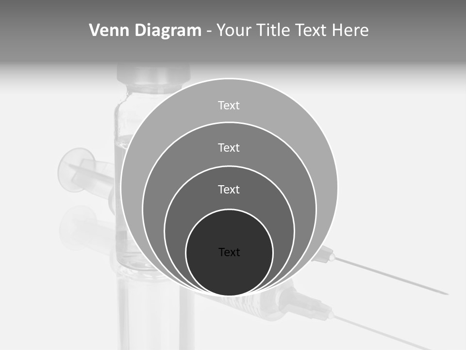 A Syll With A Needle In It On Top Of A Table PowerPoint Template