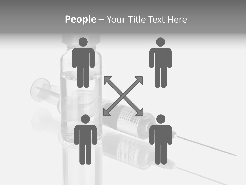 A Syll With A Needle In It On Top Of A Table PowerPoint Template