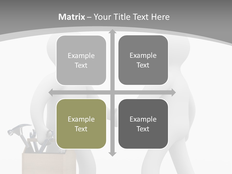 Two People Shaking Hands In Front Of A White Background PowerPoint Template