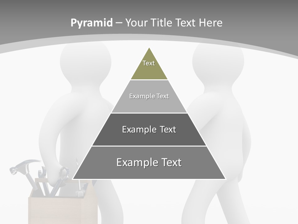 Two People Shaking Hands In Front Of A White Background PowerPoint Template
