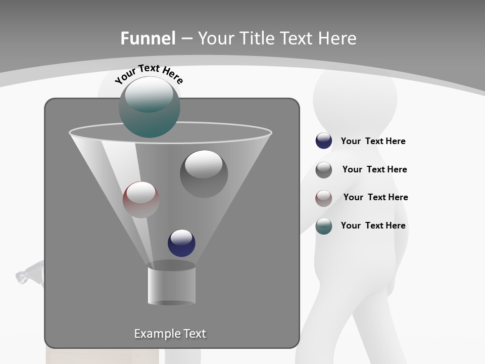 Two People Shaking Hands In Front Of A White Background PowerPoint Template