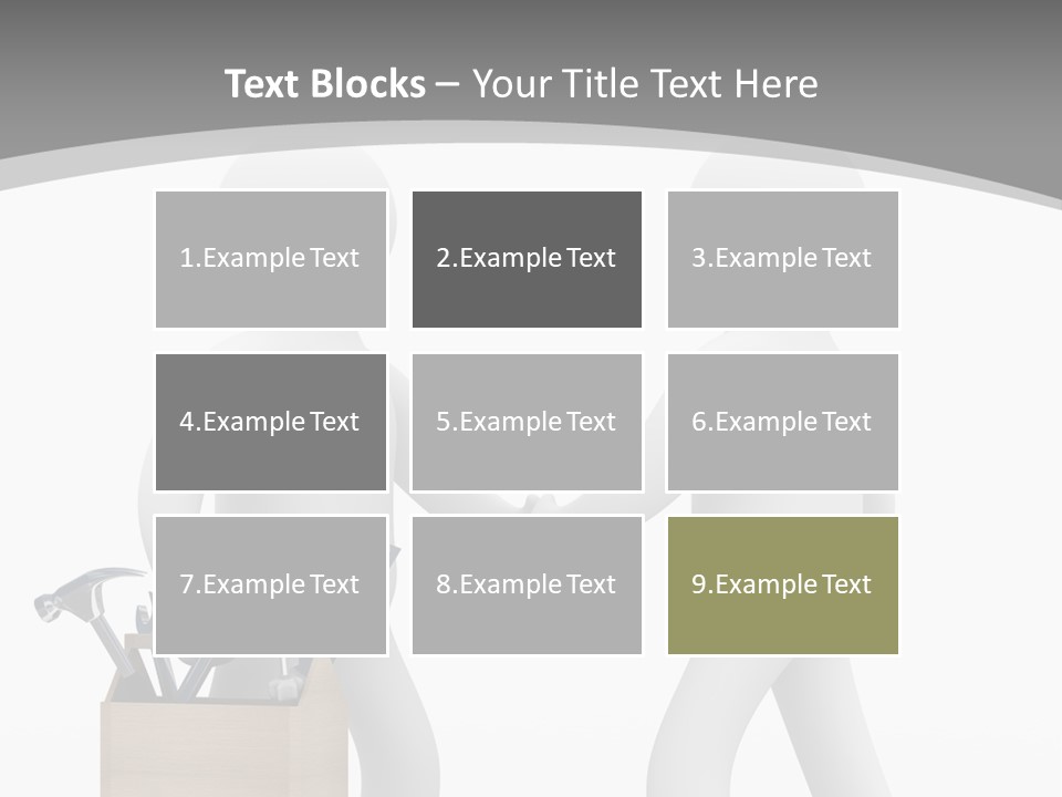Two People Shaking Hands In Front Of A White Background PowerPoint Template
