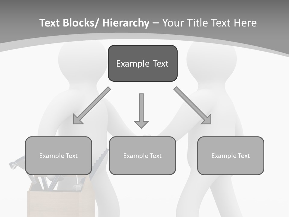 Two People Shaking Hands In Front Of A White Background PowerPoint Template