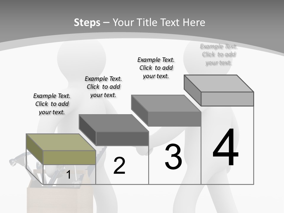 Two People Shaking Hands In Front Of A White Background PowerPoint Template