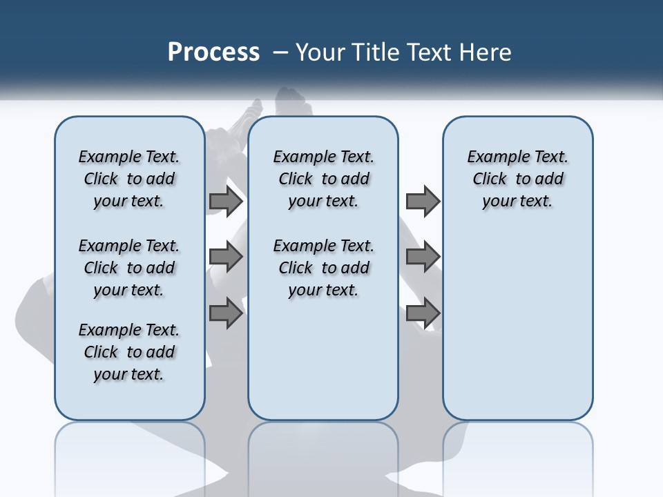 A Woman Is Doing A Yoga Pose With Her Hands In The Air PowerPoint Template