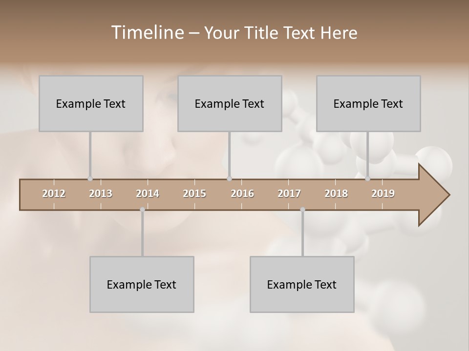 A Beautiful Woman With Her Eyes Closed And A Lot Of Bubbles Coming Out Of Her PowerPoint Template