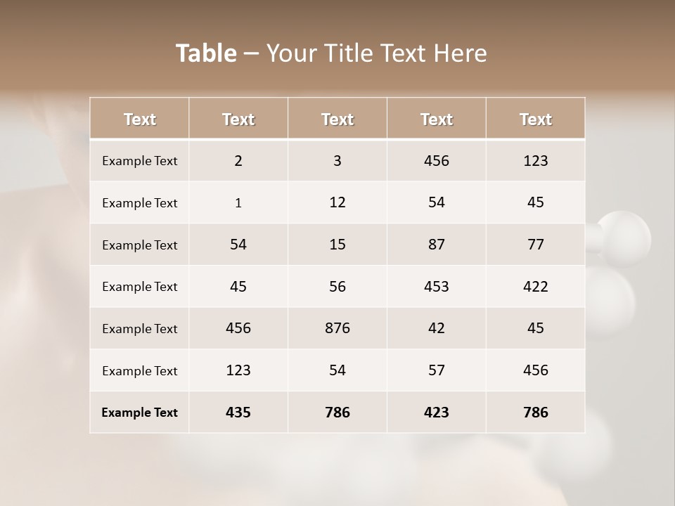 A Beautiful Woman With Her Eyes Closed And A Lot Of Bubbles Coming Out Of Her PowerPoint Template