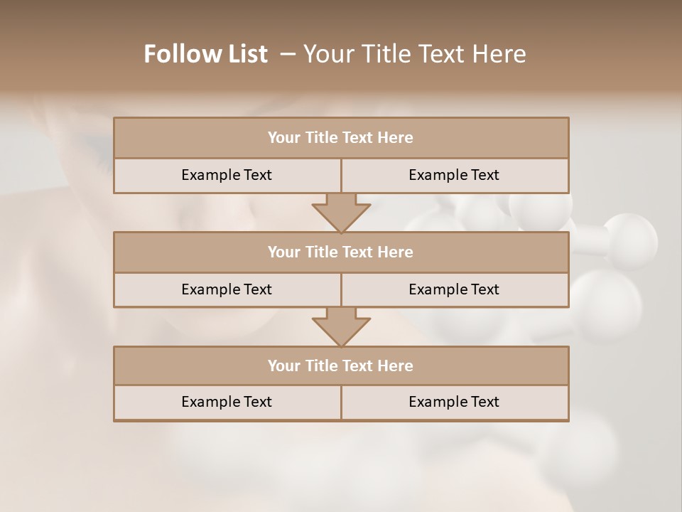A Beautiful Woman With Her Eyes Closed And A Lot Of Bubbles Coming Out Of Her PowerPoint Template