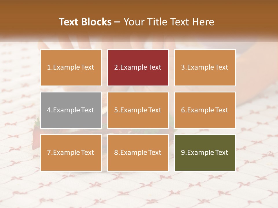 A Person Sitting At A Table With A Sandwich On It PowerPoint Template
