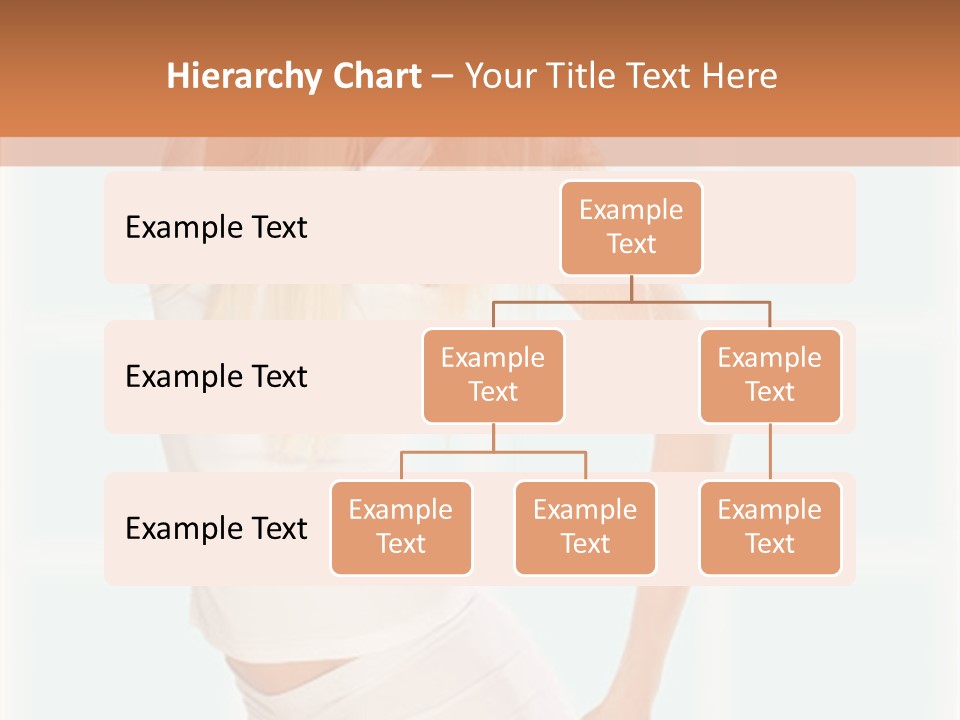 A Woman In A White Top Is Posing For A Picture PowerPoint Template