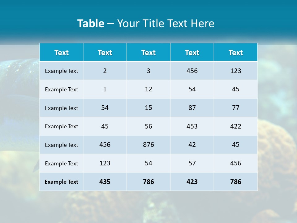 A Large Fish Is Swimming In The Water PowerPoint Template