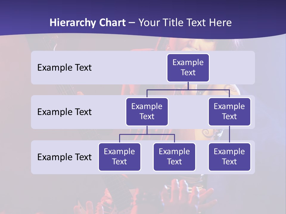 A Woman Singing Into A Microphone While Holding A Guitar PowerPoint Template