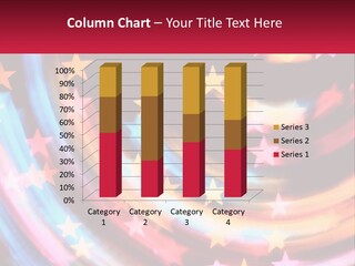 A Powerpoint Presentation With Stars On It PowerPoint Template