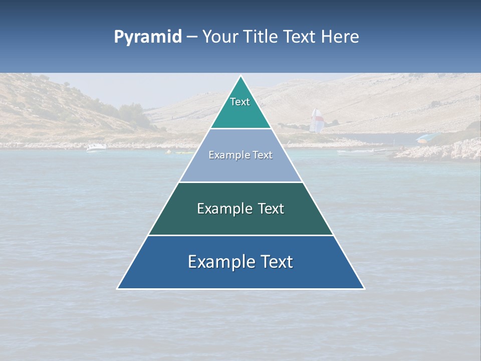 A Large Body Of Water With Boats In It PowerPoint Template