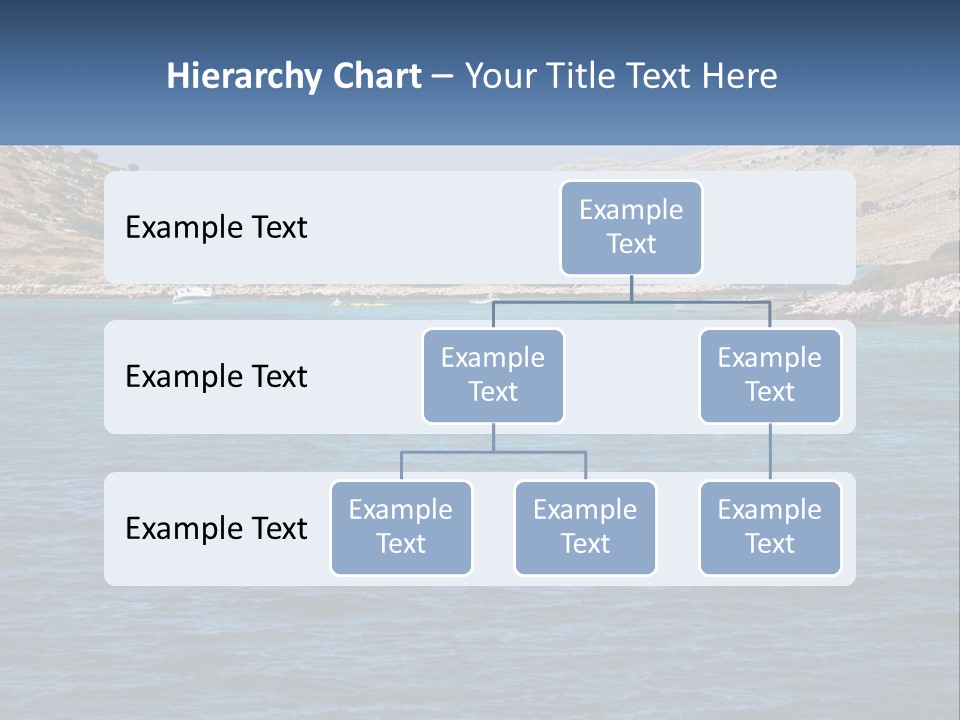 A Large Body Of Water With Boats In It PowerPoint Template