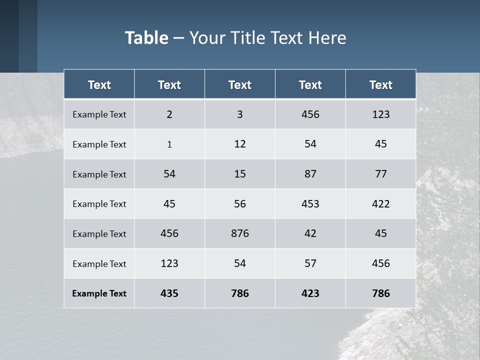 A Dam With A Large Body Of Water In The Middle Of It PowerPoint Template