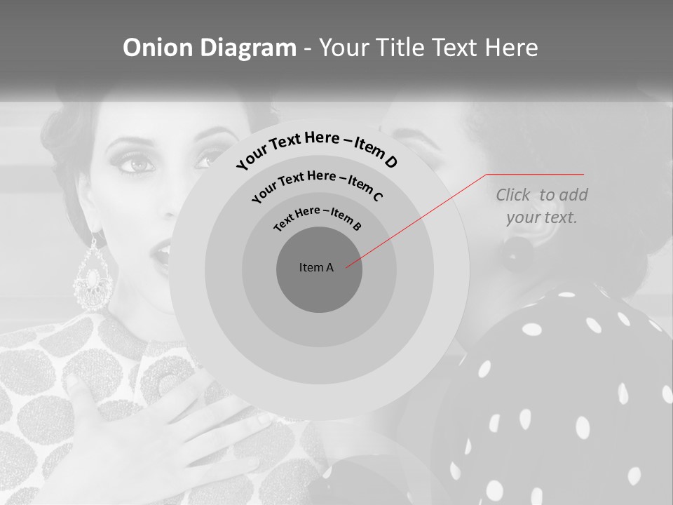 Two Women With Their Hands Together In Front Of A Wall PowerPoint Template