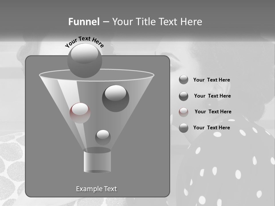 Two Women With Their Hands Together In Front Of A Wall PowerPoint Template