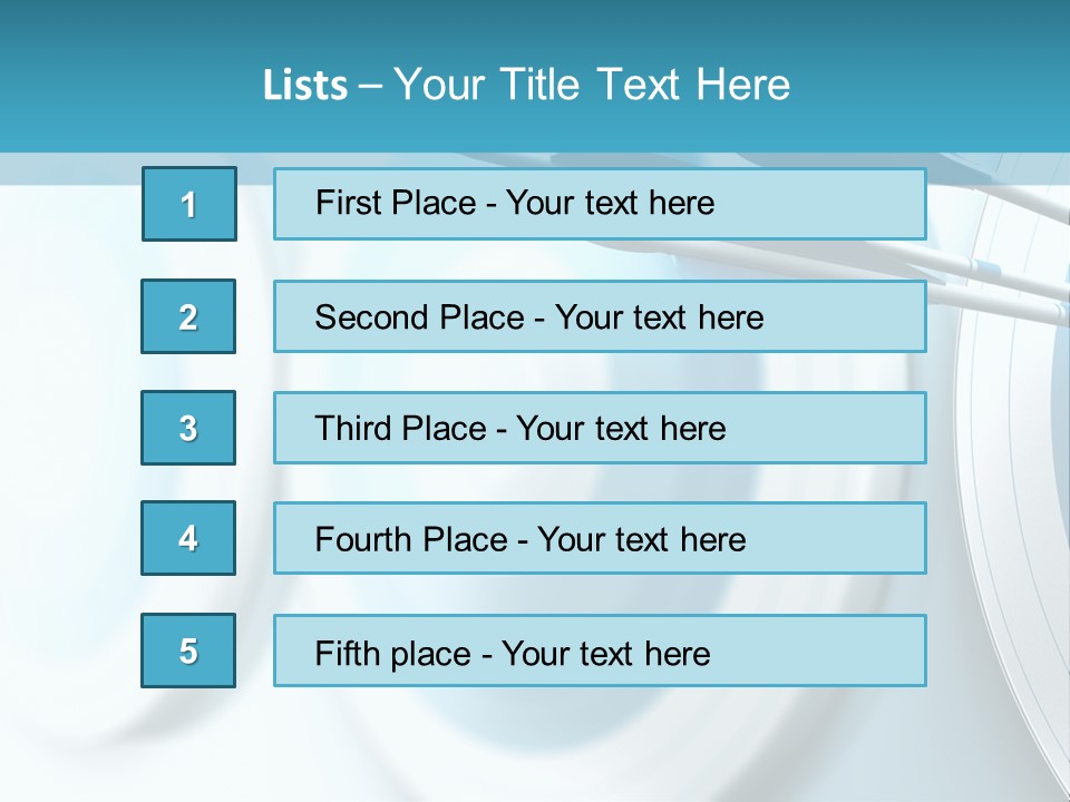 A Dart Hitting In The Center Of A Target PowerPoint Template