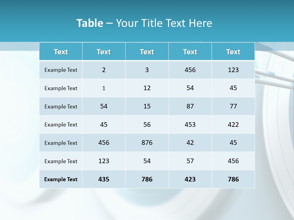 A Dart Hitting In The Center Of A Target PowerPoint Template