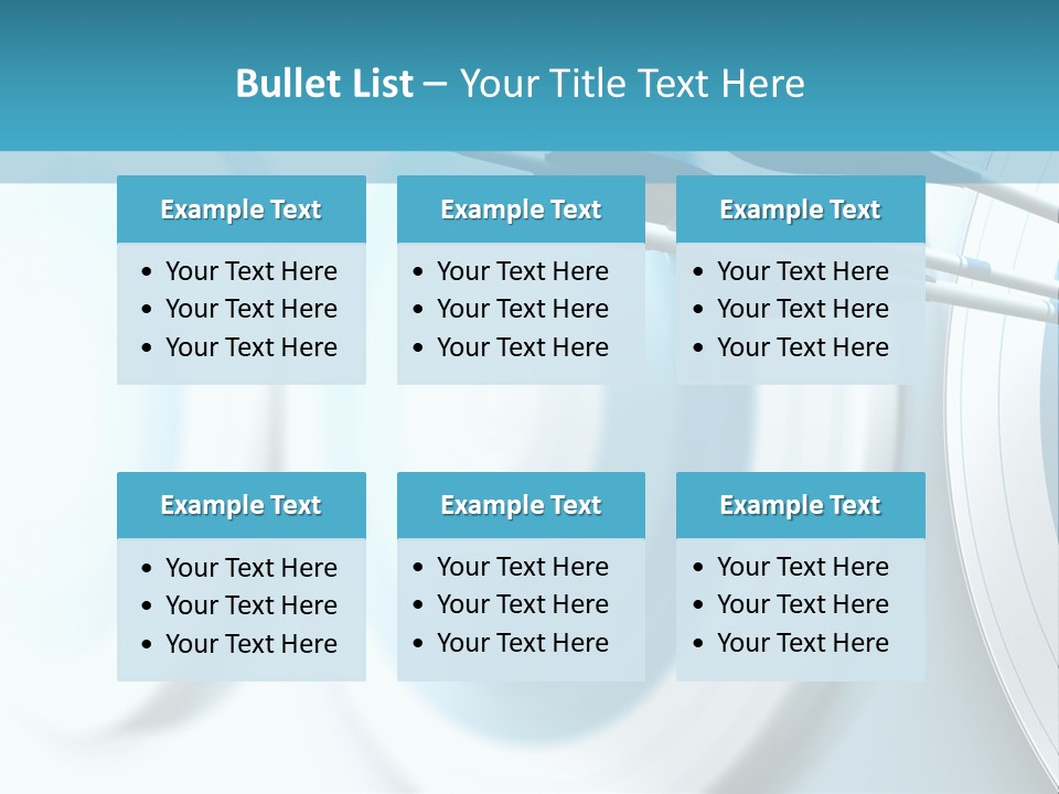 A Dart Hitting In The Center Of A Target PowerPoint Template