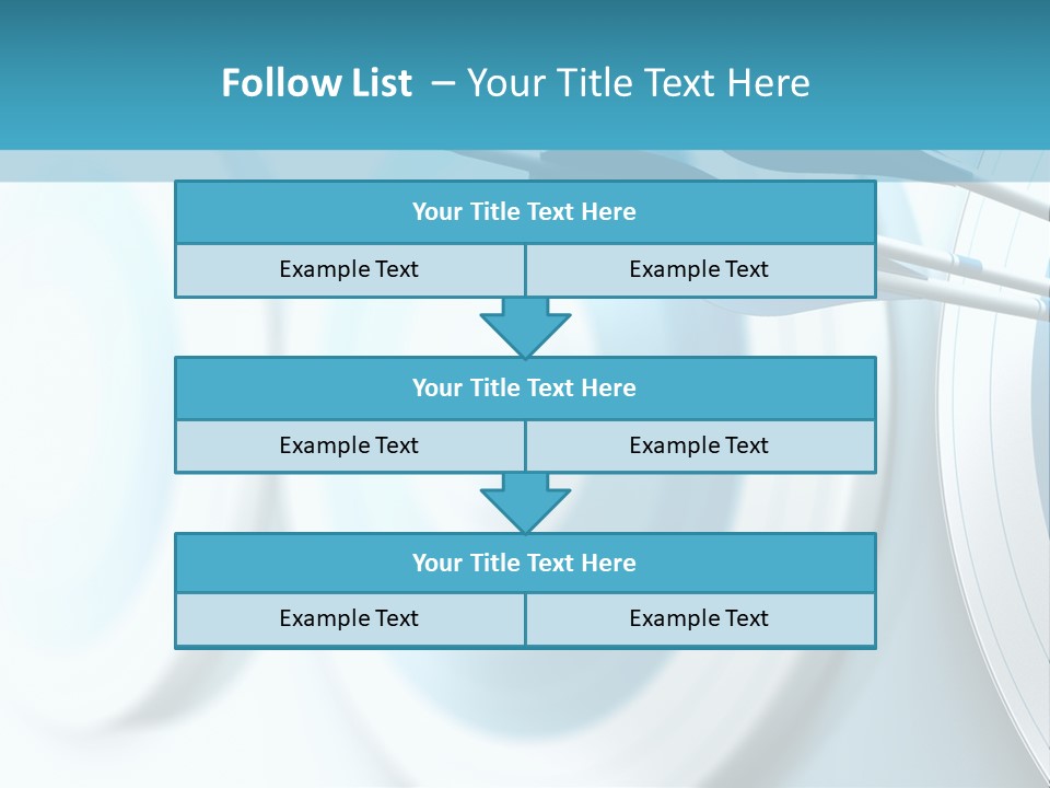 A Dart Hitting In The Center Of A Target PowerPoint Template