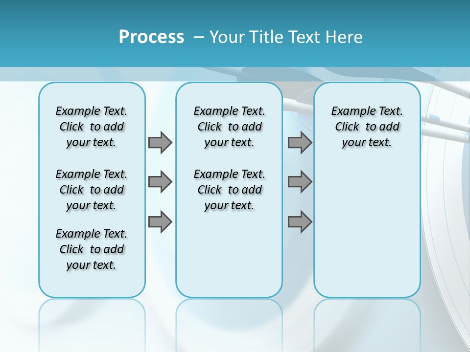 A Dart Hitting In The Center Of A Target PowerPoint Template