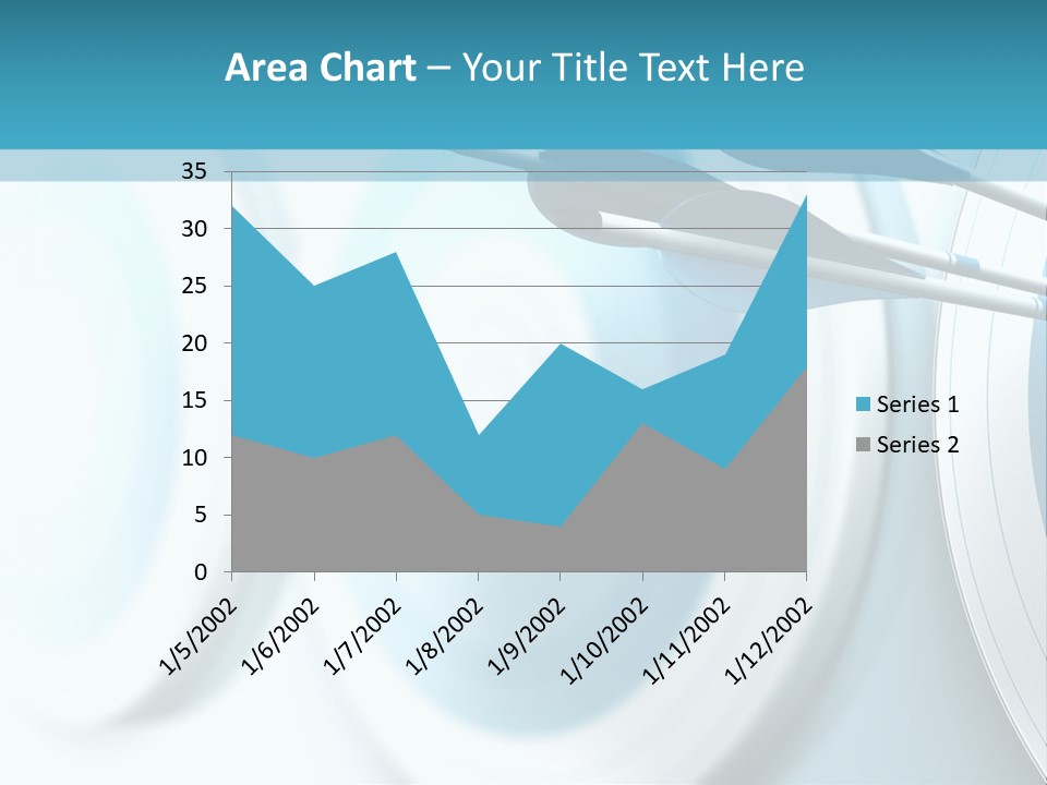 A Dart Hitting In The Center Of A Target PowerPoint Template