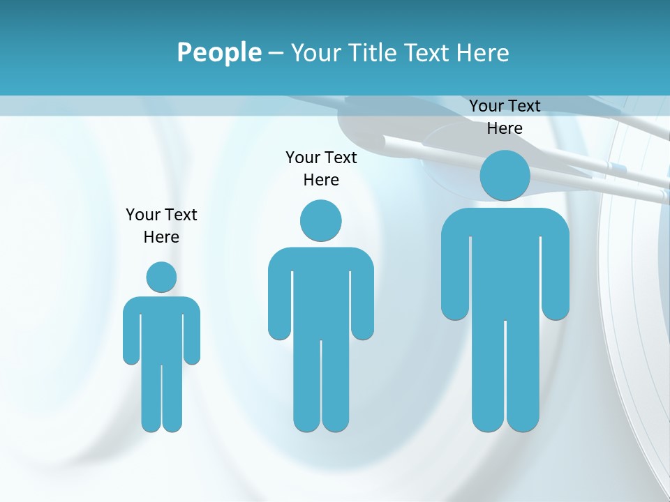 A Dart Hitting In The Center Of A Target PowerPoint Template