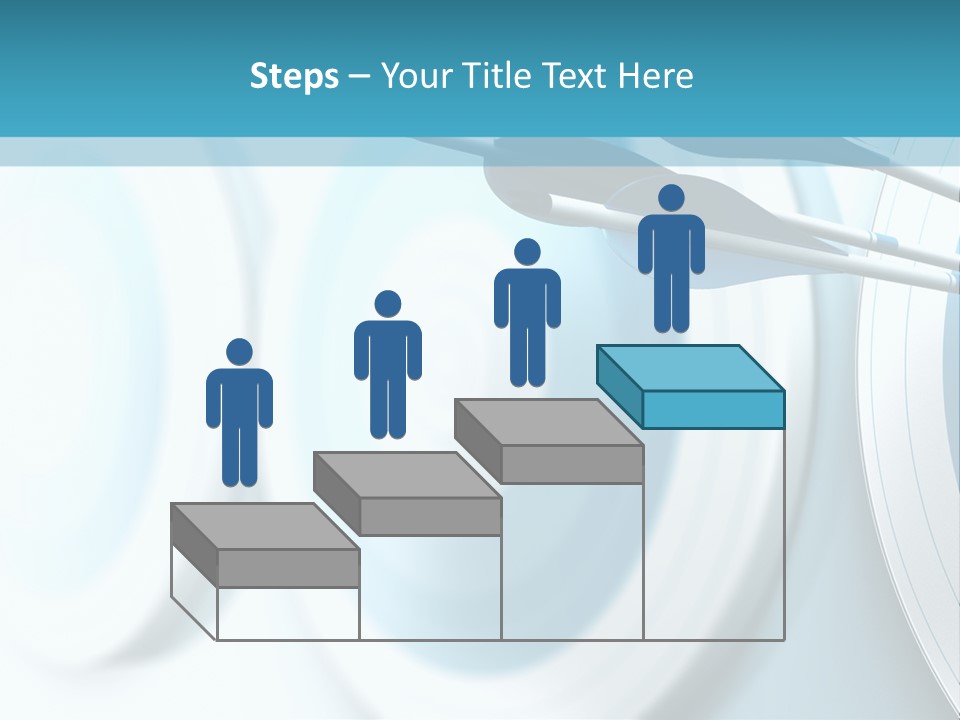 A Dart Hitting In The Center Of A Target PowerPoint Template