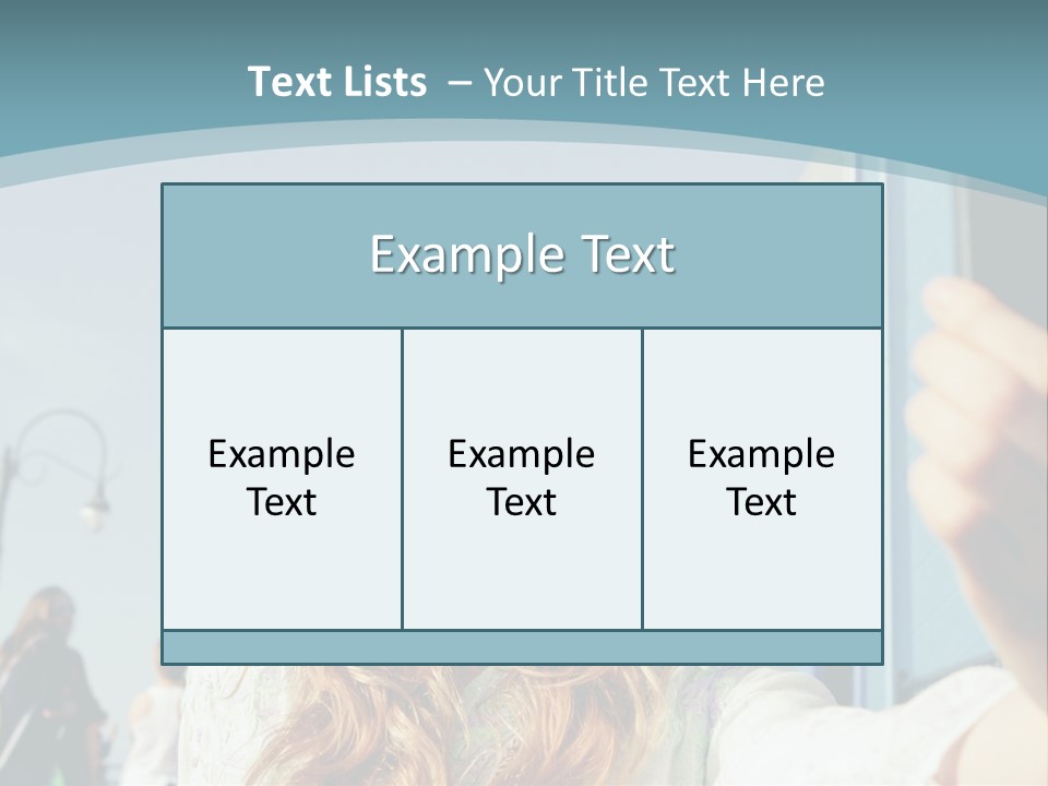 A Woman Taking A Picture With Her Cell Phone PowerPoint Template
