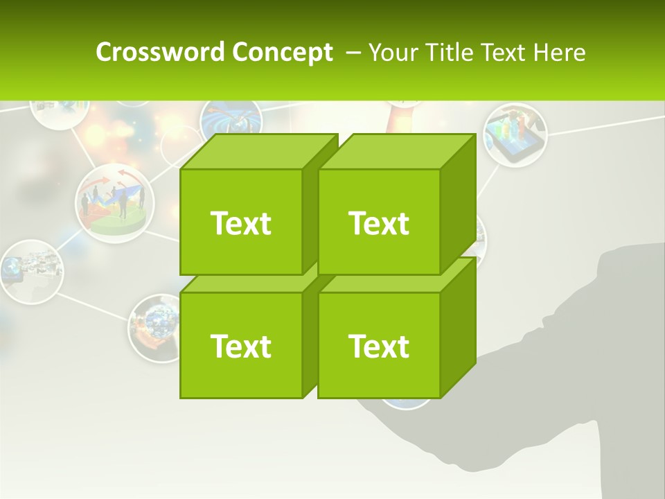 A Person Touching A Button On A Touch Screen PowerPoint Template