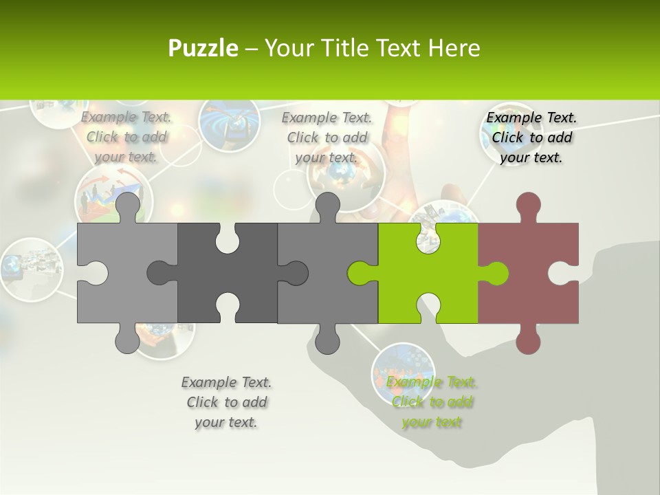 A Person Touching A Button On A Touch Screen PowerPoint Template