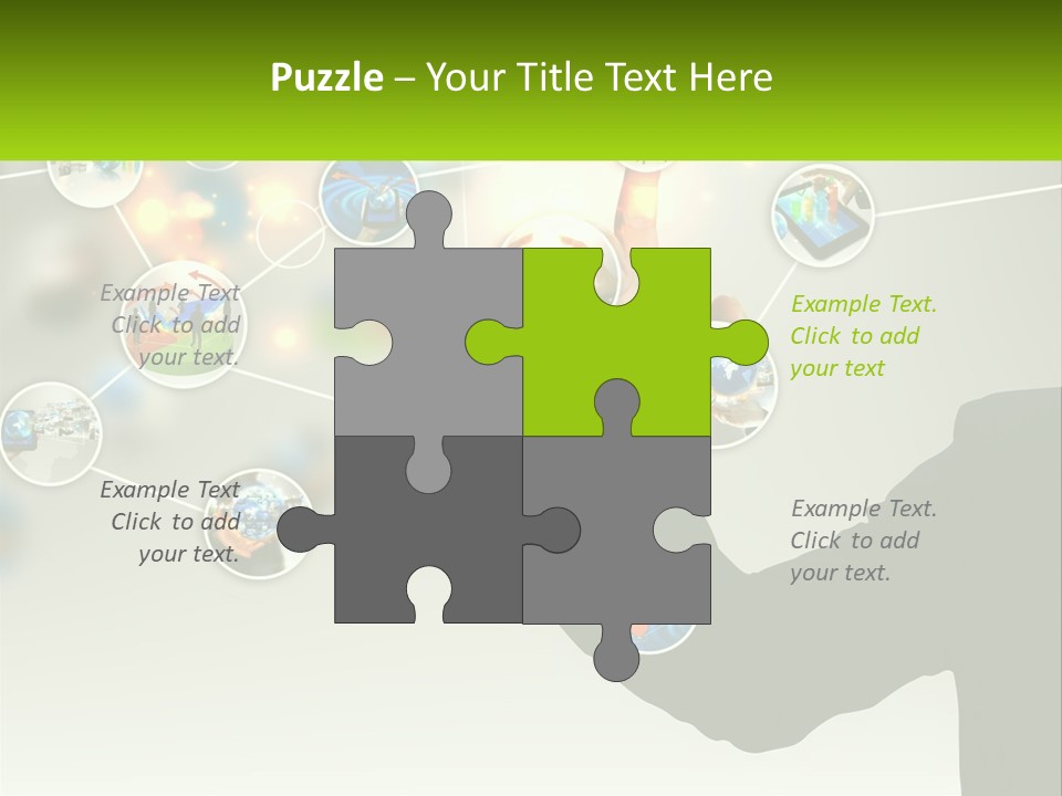 A Person Touching A Button On A Touch Screen PowerPoint Template