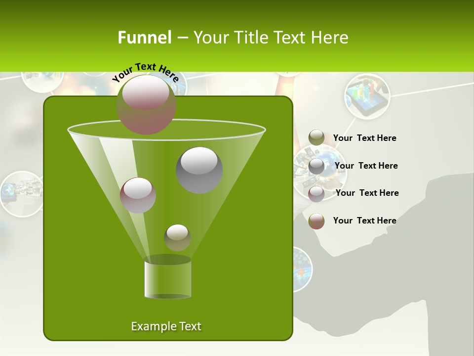 A Person Touching A Button On A Touch Screen PowerPoint Template