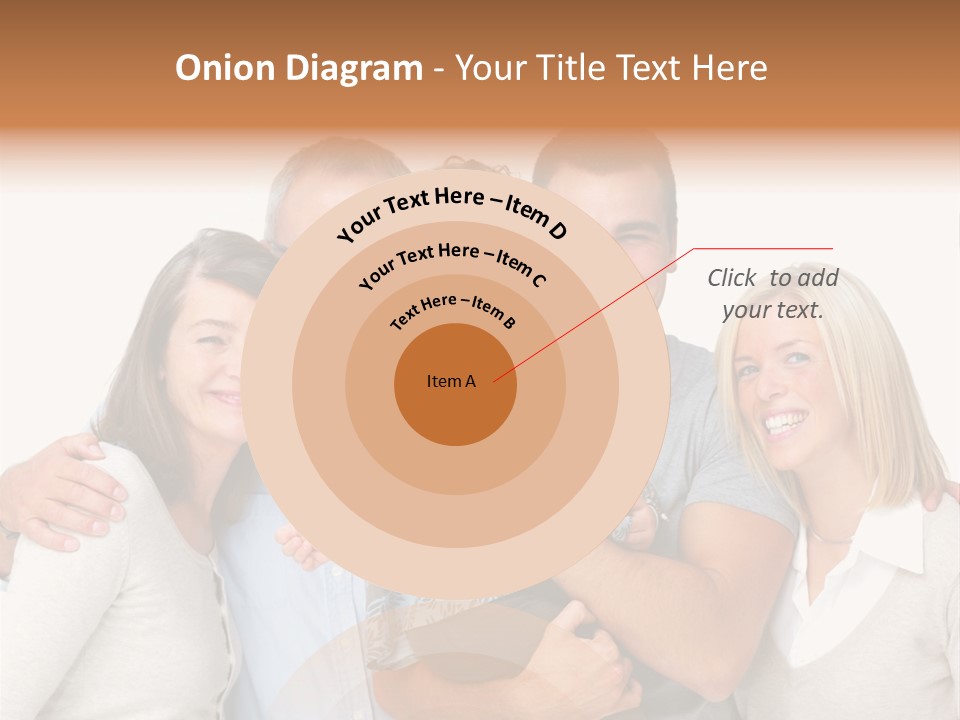 A Group Of People Holding A Child In Front Of A White Background PowerPoint Template