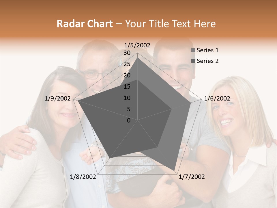 A Group Of People Holding A Child In Front Of A White Background PowerPoint Template
