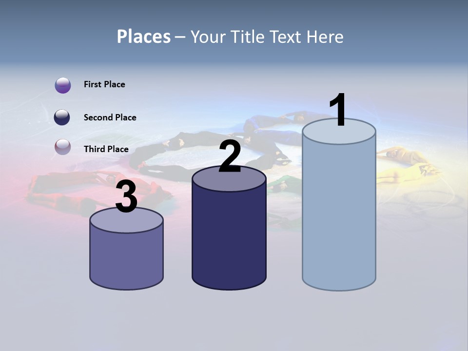A Group Of Lanyards Sitting On Top Of A Table PowerPoint Template