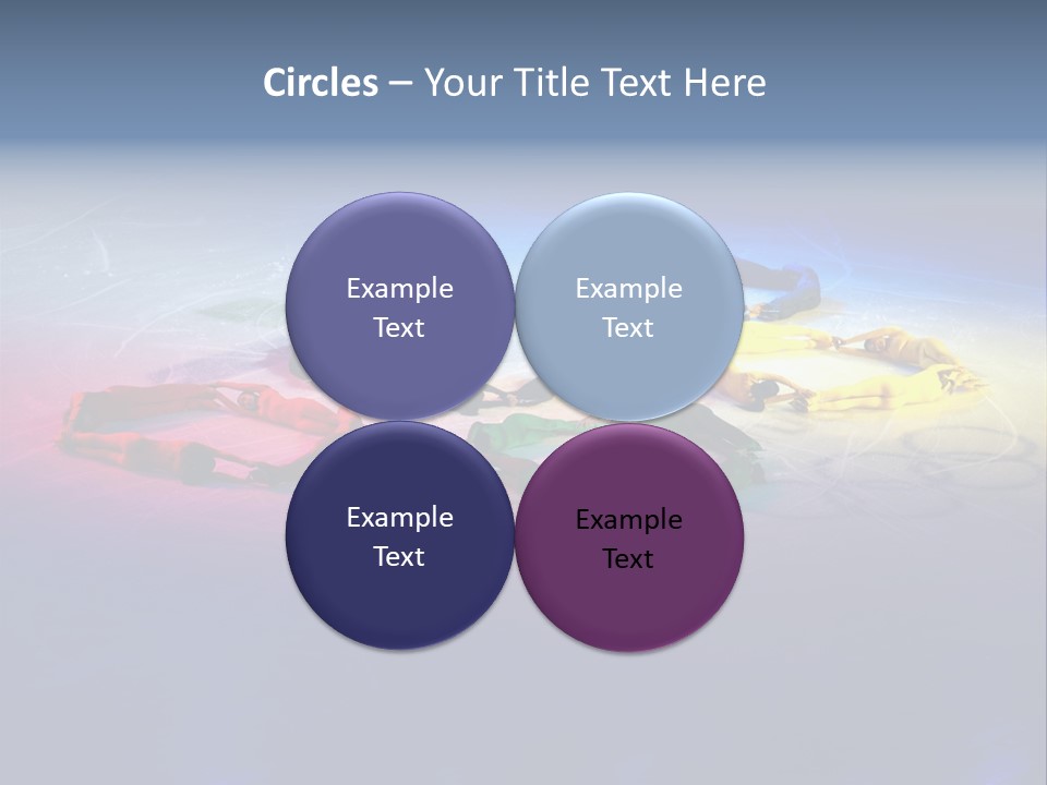 A Group Of Lanyards Sitting On Top Of A Table PowerPoint Template