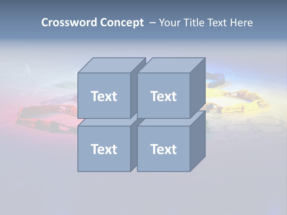 A Group Of Lanyards Sitting On Top Of A Table PowerPoint Template