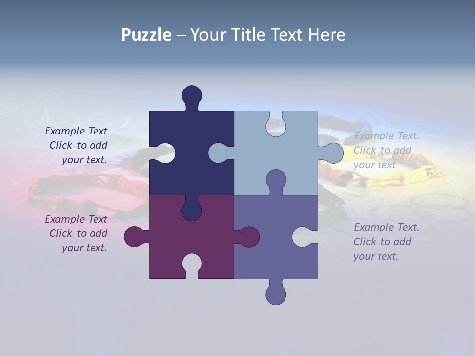 A Group Of Lanyards Sitting On Top Of A Table PowerPoint Template