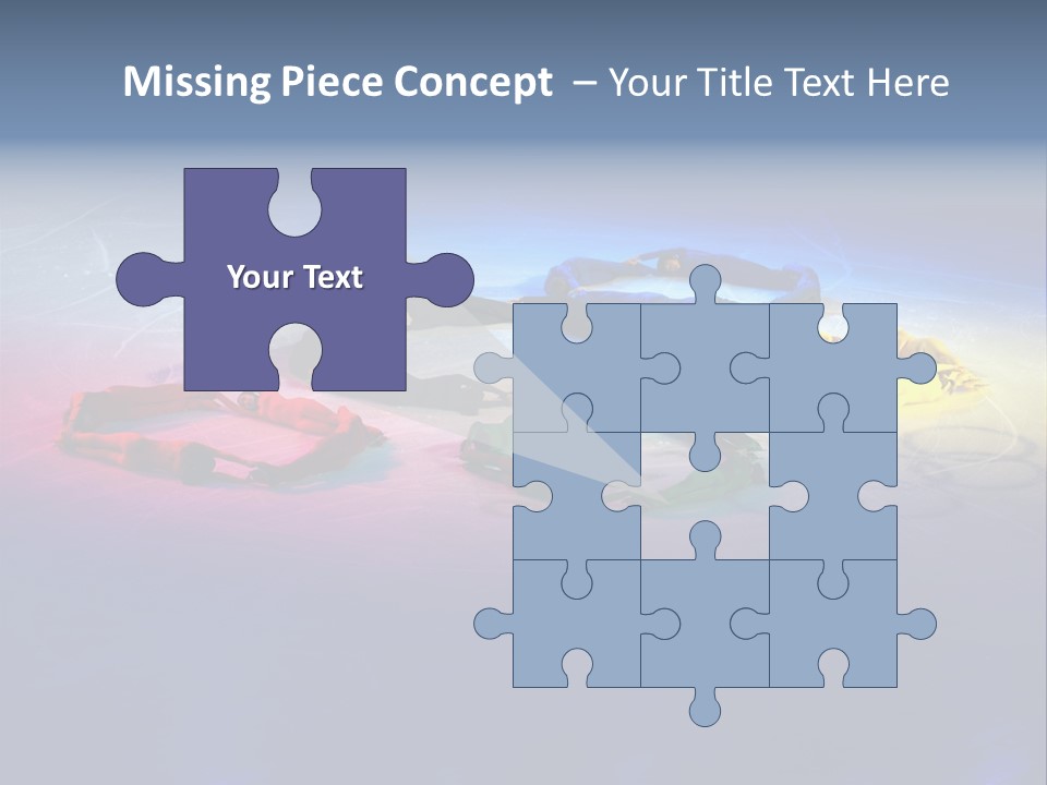 A Group Of Lanyards Sitting On Top Of A Table PowerPoint Template