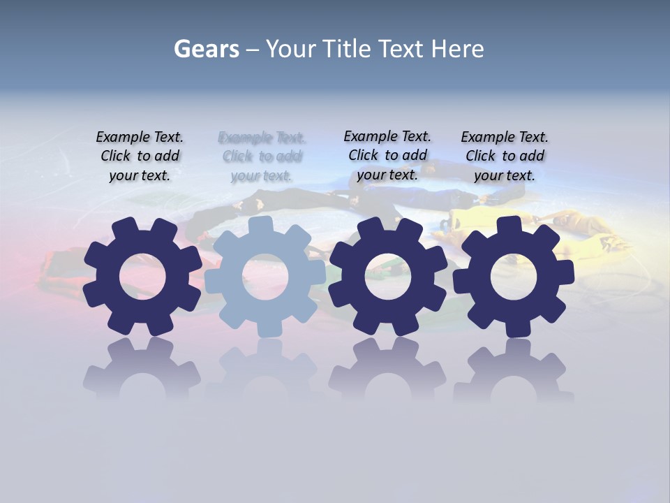 A Group Of Lanyards Sitting On Top Of A Table PowerPoint Template