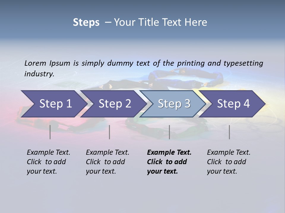 A Group Of Lanyards Sitting On Top Of A Table PowerPoint Template